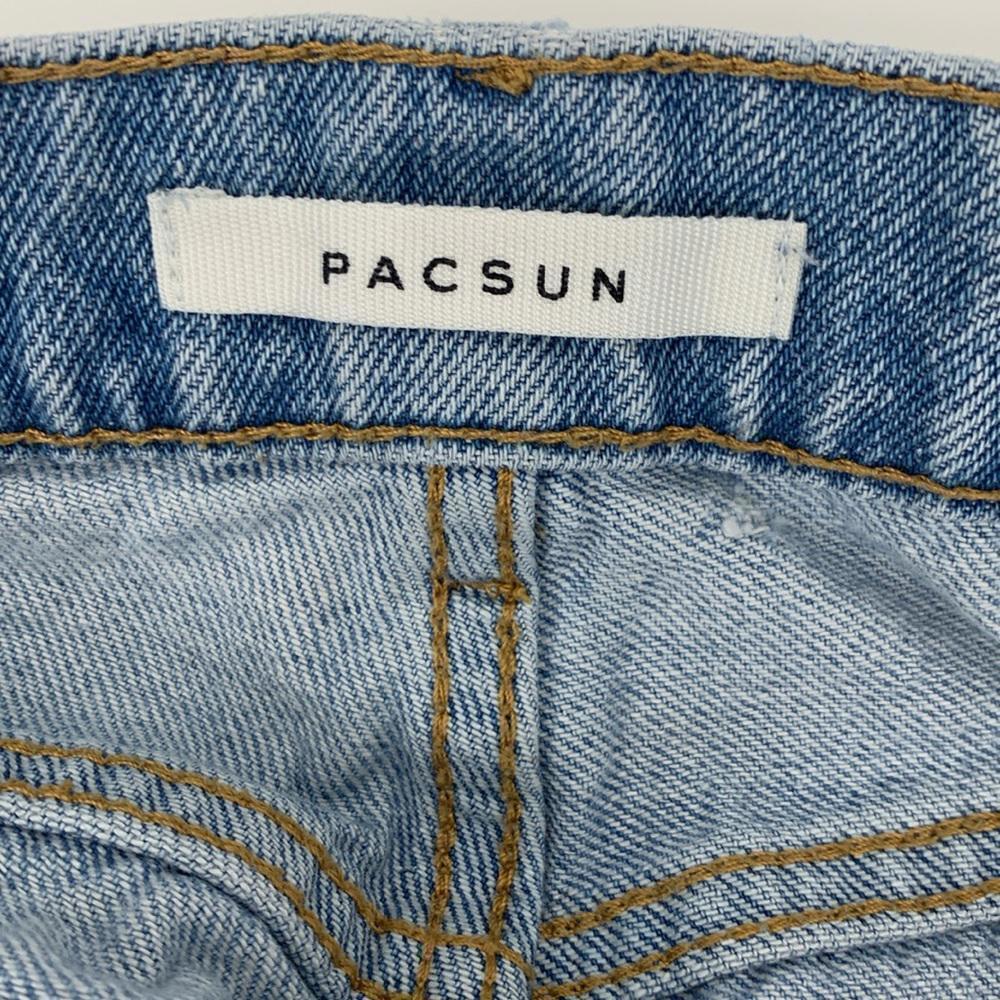 Pacsun High Rise Straight Leg Ripped Mom Jeans Women’s Size 29 - Picture 4 of 9